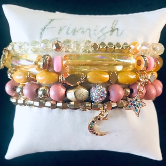 Erimish Jewelry - ERIMISH BRACELETS ⭐️New SUMMER ARRIVAL SUNNY GALAXY CHARM SPECIALTY STACK ⭐️ NWT